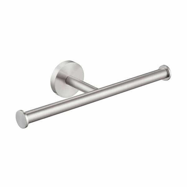 Kibi Circular Double Toilet Paper Holder - Brush Nickel KBA1408BN - main